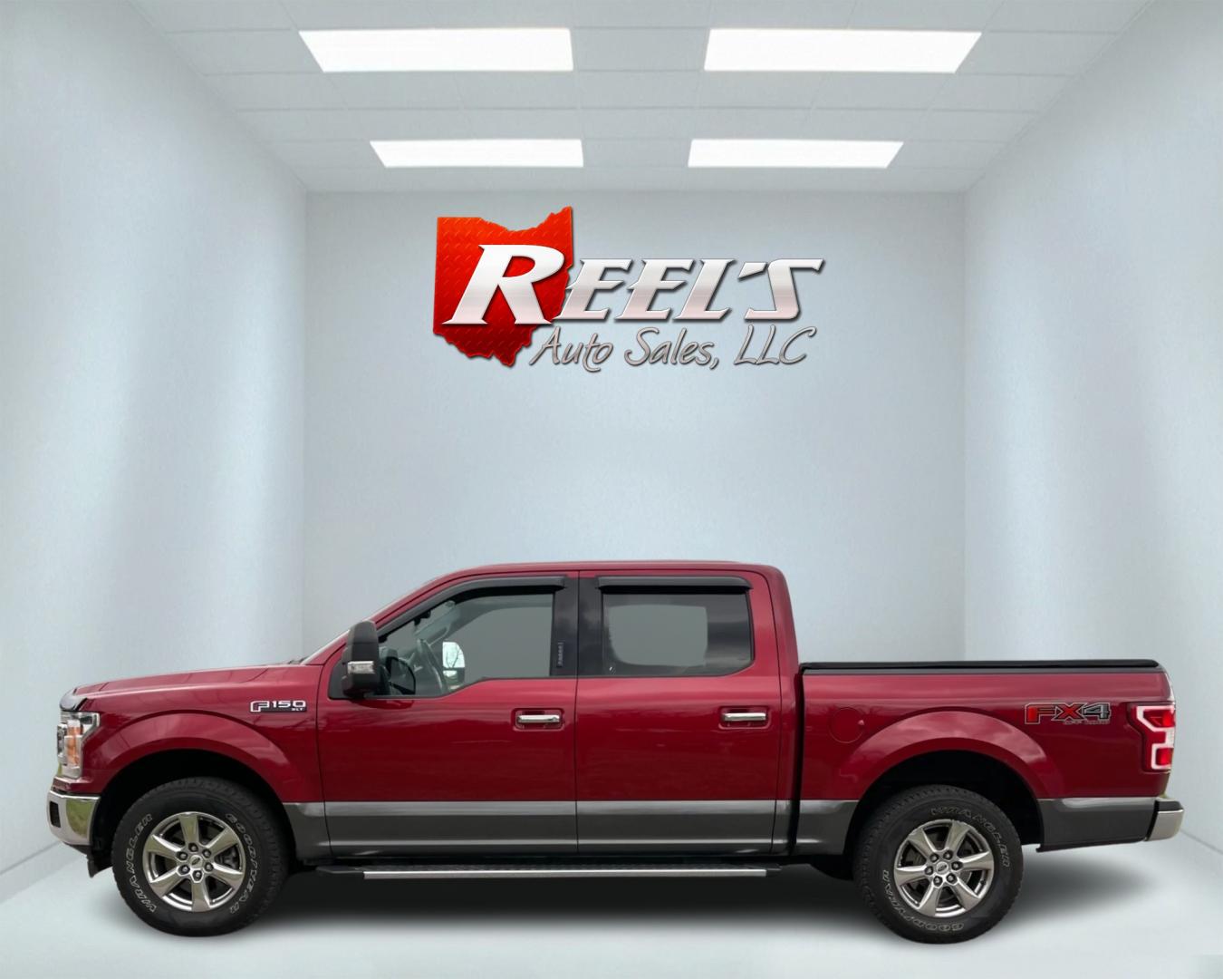 2018 Red /Gray Ford F-150 XLT SuperCrew 5.5-ft. Bed 4WD (1FTEW1EP7JF) with an 2.7L V6 DOHC 24V TWIN TURBO engine, 10 Speed Auto transmission, located at 11115 Chardon Rd. , Chardon, OH, 44024, (440) 214-9705, 41.580246, -81.241943 - Photo#17